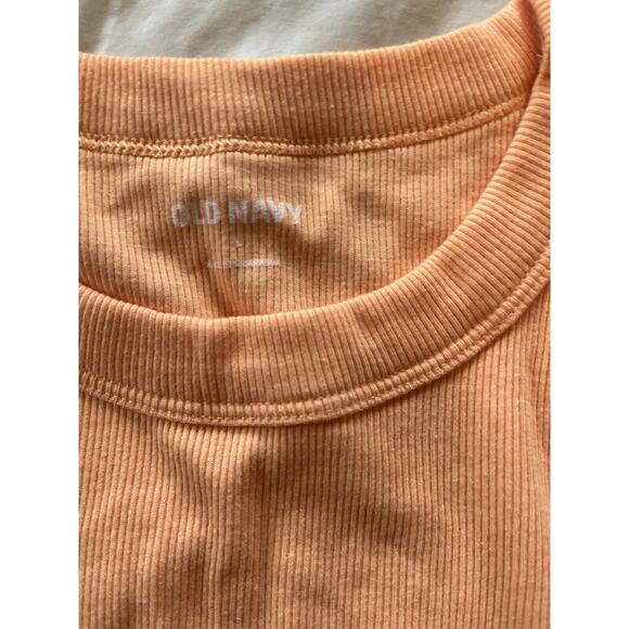 Old Navy Sz.L Rib-Knit Cropped Tank Top for Women - Picture 2 of 4